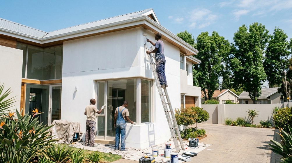 Professional painters working in Table View, Cape Town Whale Coast
